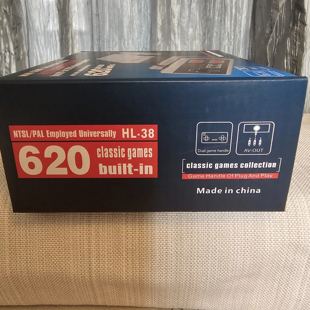 Mini Game Anniversary Edition Console - Gray 620 Built-in Games